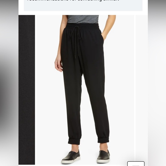 Halogen Tie Waist Joggers - Picture 1 of 8